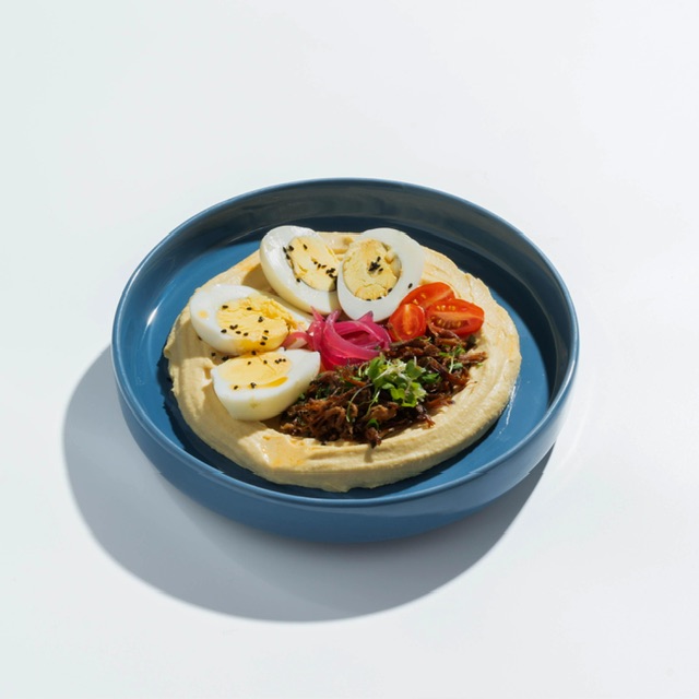 بشقاب گوشت و حمص